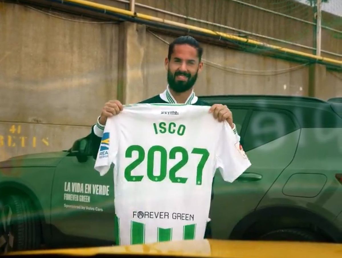 Isco ký hợp đồng mới với Real Betis