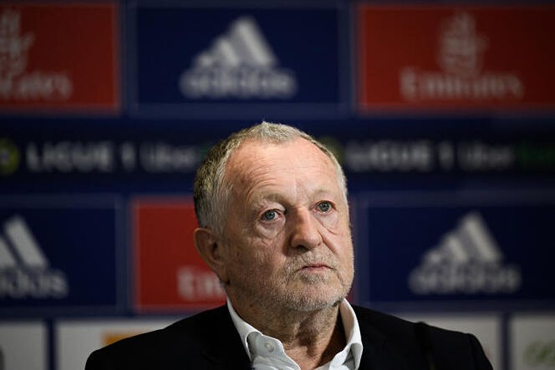 Jean-Michel Aulas tại trụ sở Olympique Lyonnais, tháng 7 năm 2022.