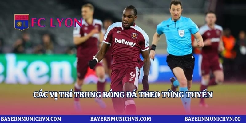 Các vị trí trong bóng đá theo từng tuyến