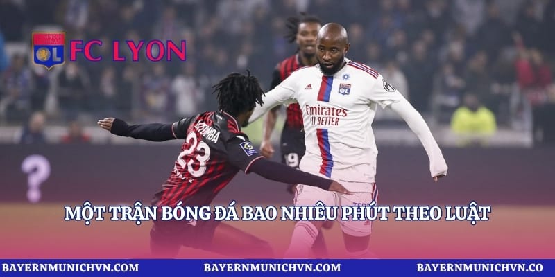 Một trận bóng đá bao nhiêu phút theo luật