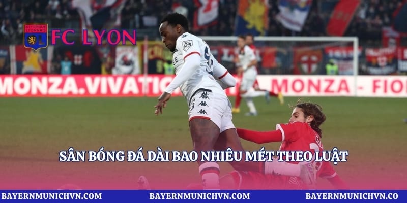 Sân bóng đá dài bao nhiêu mét theo luật